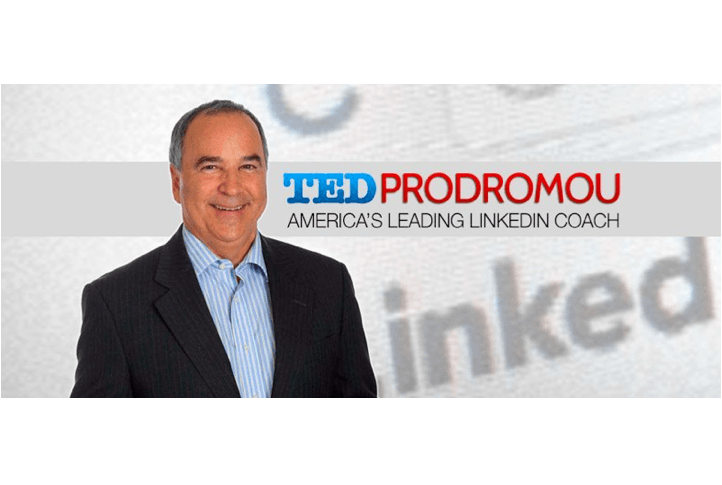 Ted prodromou - america's leading linkedin coach.